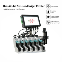 Impresora TIJ de Alta Resolución, Máquina de Marcado por Inyección de Tinta para Componentes Metálicos, Mascarillas, Huevos, Película para Envolver Automóviles, Impresión de Códigos QR