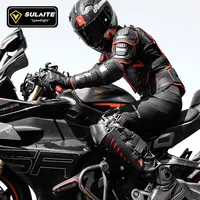 Ensemble d'équipement de protection SULAITE pour la moto, veste de protection pour la conduite en rallye, protections pour les genoux, équipement de protection pour la conduite urbaine