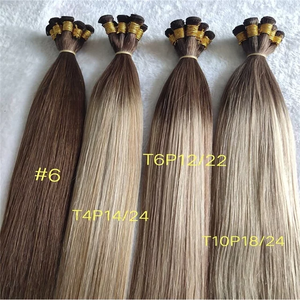 ต่อผมแบบแฮนด์ไทด์ ยี่ห้อ Jasmine Beauty สีบลอนด์ฟอก ขายดี ผมเรียงเส้นสวย 100% เรมี่แฮร์ แท้จากธรรมชาติ ขายส่ง - Product Image 1