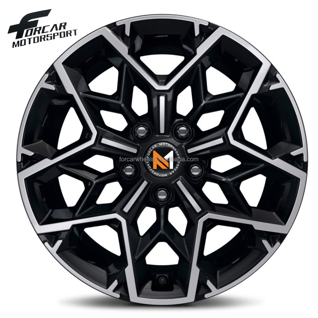 レプリカデザイン 7.0J X 17インチ ダブルスポーク5本 PCD 5*114.3