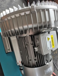 Souffleur d'<span class=keywords><strong>air</strong></span> industriel électrique à vortex monophasé à haute pression 750W à faible bruit, AC 50/60Hz, lames en acier inoxydable - Product Image 2
