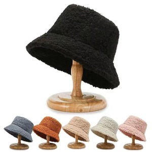 <span class=keywords><strong>Cappello</strong></span> a secchiello caldo in pelliccia di agnello caldo da <span class=keywords><strong>donna</strong></span> in Denim ricamato 3D <span class=keywords><strong>cappello</strong></span> da pesca in velluto orsacchiotto da pesca con stile all'aperto per le donne - Product Image 3
