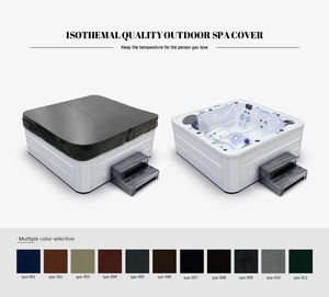 Bañera de hidromasaje eléctrica <span class=keywords><strong>para</strong></span> 5 personas con características de masaje 2 salones y 3 asientos Whirlpool Modern Balboa Smart Control Jacuzzier <span class=keywords><strong>para</strong></span> patio trasero - Product Image 3