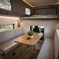 Camper Desplegable para Camioneta, Nuevo Diseño, Equipado con Toldo de 270 Grados, Camper Todoterreno Resistente para Toyota Hilux