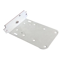 Pièces en tôle zinguée sur mesure, découpe laser, soudage, pliage CNC, service d'estampage