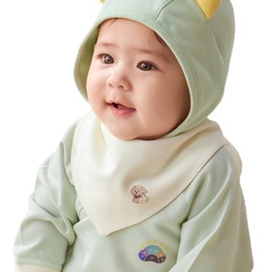 Bufanda Triangular de Forro Polar para Bebé, Diseño Crystalline Sunshine de Octubre, Unisex, Cálida para Otoño e Invierno - Product Image 5