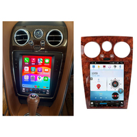 Radio mobil 9.7 inci Android Auto DSP Carplay GPS AHD pemutar Multimedia Head Unit cocok untuk Bentley Flying Spur Continental 2005-2019