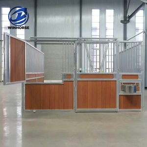 Establo Portátil para Caballos, Galvanizado en Caliente, de Lujo, con Puerta para Heno, Equipo de Primera Calidad para Cría de Caballos - Product Image 2