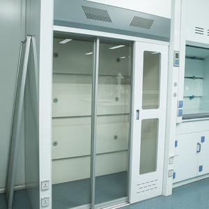 Customized Sliding Door <strong>Lab</strong> Floor Ductless Fumehood Carbon Ltration to Protect Laboductless Fume Hood Utilizes Carbon Filtration - Product Image 6