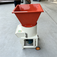 Nouveau concasseur à marteaux multifonctionnel avec moteur à essence, capacité de 400-800 kg pour le traitement du maïs, des céréales et de la paille.