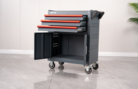Armoire à outils en acier laminé à froid sur mesure, vide, avec tiroirs verrouillables, couleur personnalisée, chariot de rangement pour atelier, organisateur ODM