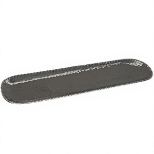 Plateau rectangulaire en chocolat martelé de qualité supérieure, fait main, plateau à chocolat très vendu, nouveau plateau à chocolat - Product Image 1