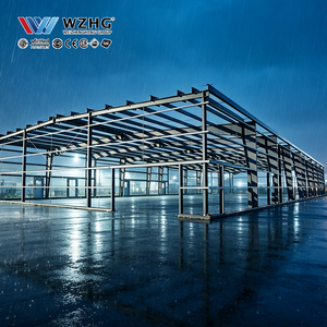 Bâtiment industriel préfabriqué en acier avec hauteur et aménagement flexibles - Product Image 1