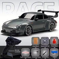 Voiture RC 4x4 de drift 1:24 2.4GHz Édition Limitée - Lumières LED, cascades, drift, course haute vitesse, jouet pour garçon, cadeau