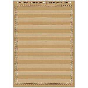 Pocket Chart 10 Pocket Clear PET <b>Material</b> For Classroom Teaching Lessons Home Use Standard Size 3 Inch - Product Image 5