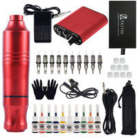 Ventes Flash Kit Machine à Tatouer Complet Professionnel Rotative pour Débutants