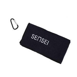 Custom <b>Golf</b> Towel Microfiber Waffle Plaid Sports Tolwer Embroidery <b>Golf</b> Towel with Hook Sports Promotion Terry Towel - Product Image 4