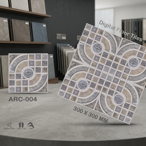 Carreaux de sol en céramique rustiques gaufrés 30x30cm, finition brillante ou mate, texture pierre, pour design intérieur - Product Image 6