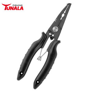 Alicate de pesca de 7 polegadas Scissor Multitool Gancho Removedor Linha Cortador Split Anel Removedor Ferramenta Iscas Ferramentas e Equipamentos de Pesca - Product Image 6