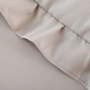 <strong>White</strong> <strong>Ruffled</strong> Comforter Set Soft Vintage Farmhouse Bed Fluffy 3PCS Shabby Chic <strong>Bedding</strong> With 2 Pillowcases - Product Image 6
