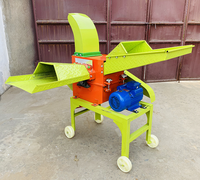 Nouvelle machine mobile multifonctionnelle de coupeur et de broyeur de paillettes pour le traitement d'alimentation de moteur diesel d'agriculture et de ferme