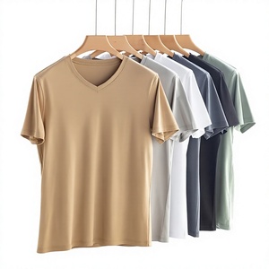 เสื้อยืดลำลองผู้ชาย ผ้าเจอร์ซีย์เนื้อผ้าฝ้าย คอกลม แขนสั้น ระบายอากาศได้ดี เหมาะสำหรับใส่ในช่วงวันหยุดฤดูร้อน - Product Image 1