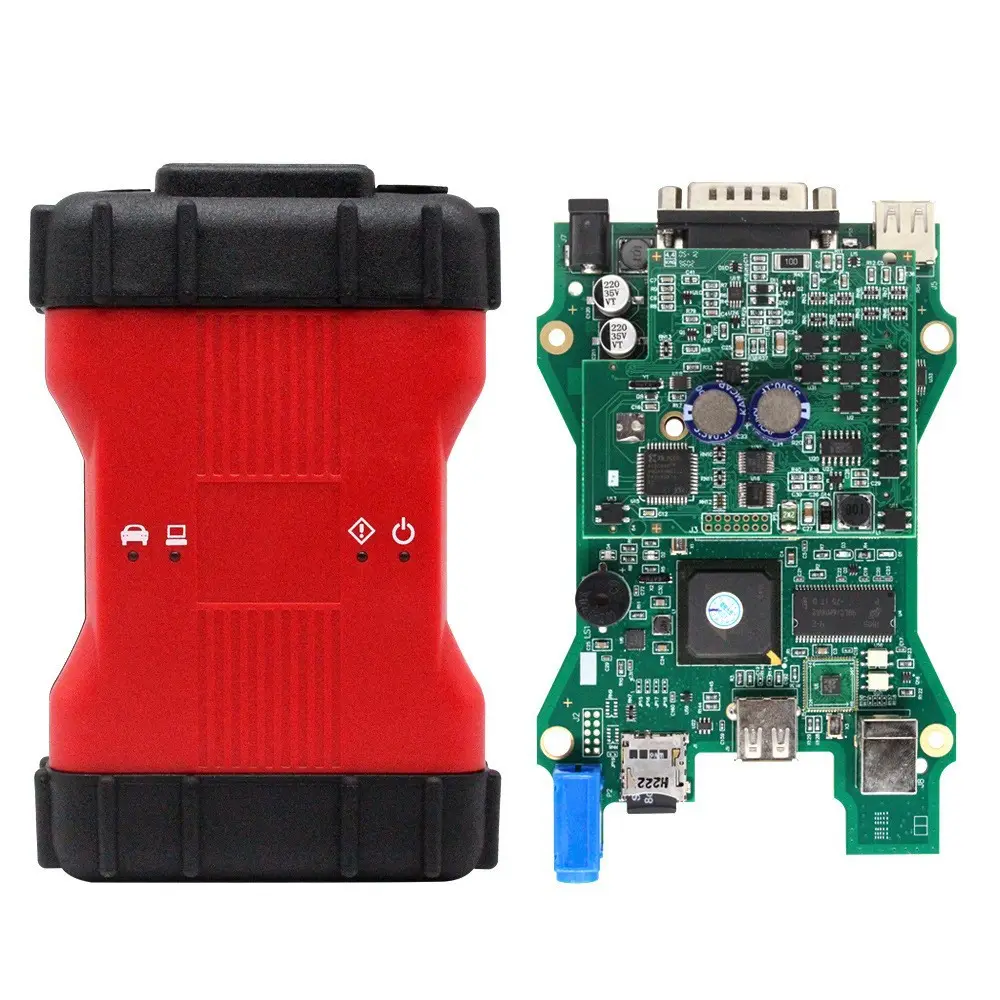 En kaliteli V-C-M tam çip teşhis araçları için V-C-M-2 I-D-S arayüzü çoklu dil çift PCB tarayıcı Frd/m-azda araba araçları