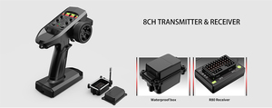 Véhicule RC tout-terrain MJX H8P (DC) à l'échelle <span class=keywords><strong>1</strong></span>:<span class=keywords><strong>8</strong></span>, modèle de simulation avec moteur brushless et transmission intégrale, prêt à rouler (RTR) - Product Image 6
