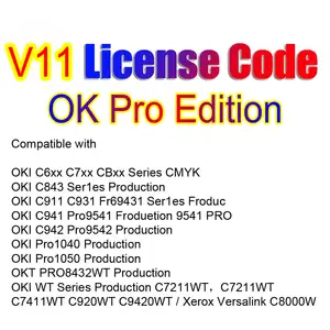 CADlink Digital Factory V11 Edição OKIPRO RIP Cadlink 11Ok Pro DigitalFactory DTF Printer Software RIP Código de licença