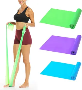 Aangepaste Yoga Weerstandsband Workout Fitness Latex Vrije Theraband