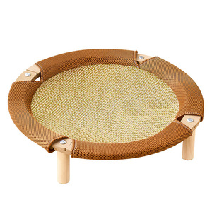 <span class=keywords><strong>Cama</strong></span> Elevada <span class=keywords><strong>para</strong></span> Gatos con Tela Transpirable <span class=keywords><strong>de</strong></span> Ratán o Sisal - Product Image 1