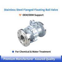 Válvula de Bola Flotante con Brida de Acero Inoxidable Personalizable Q41F-300P para Control de Agua, Petróleo, Gas y Tuberías Industriales