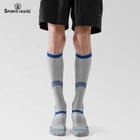 Nouveau design Chaussettes de sport de football à compression au genou Anti-Fatigue Vol Voyage Bas magiques avec techniques sans couture pour hommes