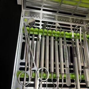 수동 전원 스틸 임플란트 수술 바늘 홀더 세트 안전 표준-파키스탄산 MOL 치과 기기 키트 - Product Image 3