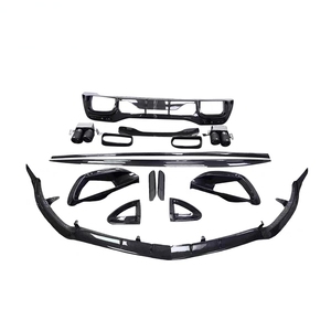 Kit de Carrocería de Fibra de Carbono Seca Estilo BS para <span class=keywords><strong>Mercedes</strong></span> <span class=keywords><strong>Benz</strong></span> SL43 <span class=keywords><strong>SL63</strong></span>, Incluye Alerón Delantero, Faldones Laterales y Difusor - Product Image 6