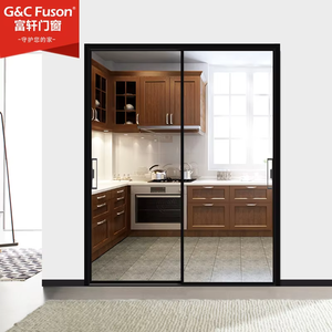 Fuson המחיר הטוב ביותר בניינים ציבוריים עמיד רוח אמבטיה מקלחת דלתות פנים - Product Image 3