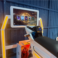 Simulador de Carreras de Motos VR Dreamland 3DOF, Equipo de Juego de Motocicleta VR Dinámico, Exclusivo y Personalizado para Centros de Entretenimiento y Parques VR