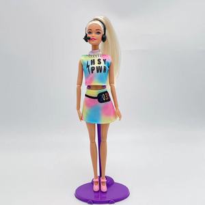 Superventas, juguete suave a escala 1/6 de 30 cm, recién llegado, soporte de muñeca de plástico colorido <span class=keywords><strong>para</strong></span> <span class=keywords><strong>muñecas</strong></span> de niña de 11-12 pulgadas - Product Image 4