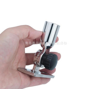 Support d'antenne réglable en acier inoxydable 316 pour yachts, accessoires de quincaillerie marine, pince de tuyau, fournitures de quincaillerie pour yachts de luxe - Product Image 5