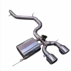 Système d'échappement AsiaLink Racing en acier inoxydable de 1,2 mm d'épaisseur avec garantie d'un an pour Volkswagen <span class=keywords><strong>Golf</strong></span> MK6 R20 - Product Image 2