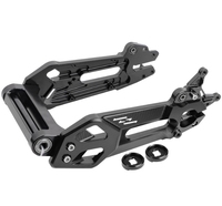 Prix d'usine usinage CNC personnalisé bras oscillant droit en aluminium fourche plate arrière supports de moto