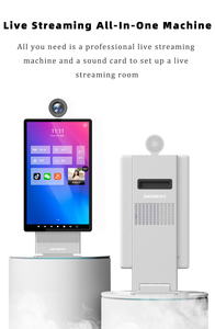 15.6 inch tất cả trong một thiết bị máy phát trực tiếp mới nhất cho quảng cáo <span class=keywords><strong>Facebook</strong></span>/Youtube/tiktok - Product Image 5
