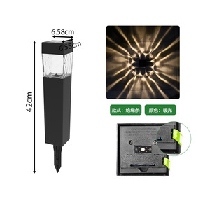 Luces Solares para Jardín, Lámpara LED para Exteriores, Encendido/Apagado Automático, Iluminación Decorativa para Caminos, Patios y Jardines - Product Image 3
