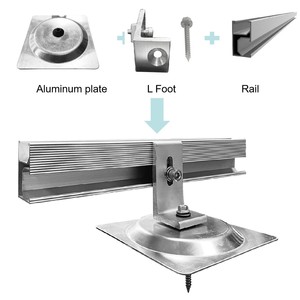 Système d'installation de panneaux solaires Tripsolar 137x137mm pour tuiles d'asphalte, en stock avec livraison rapide - Product Image 3