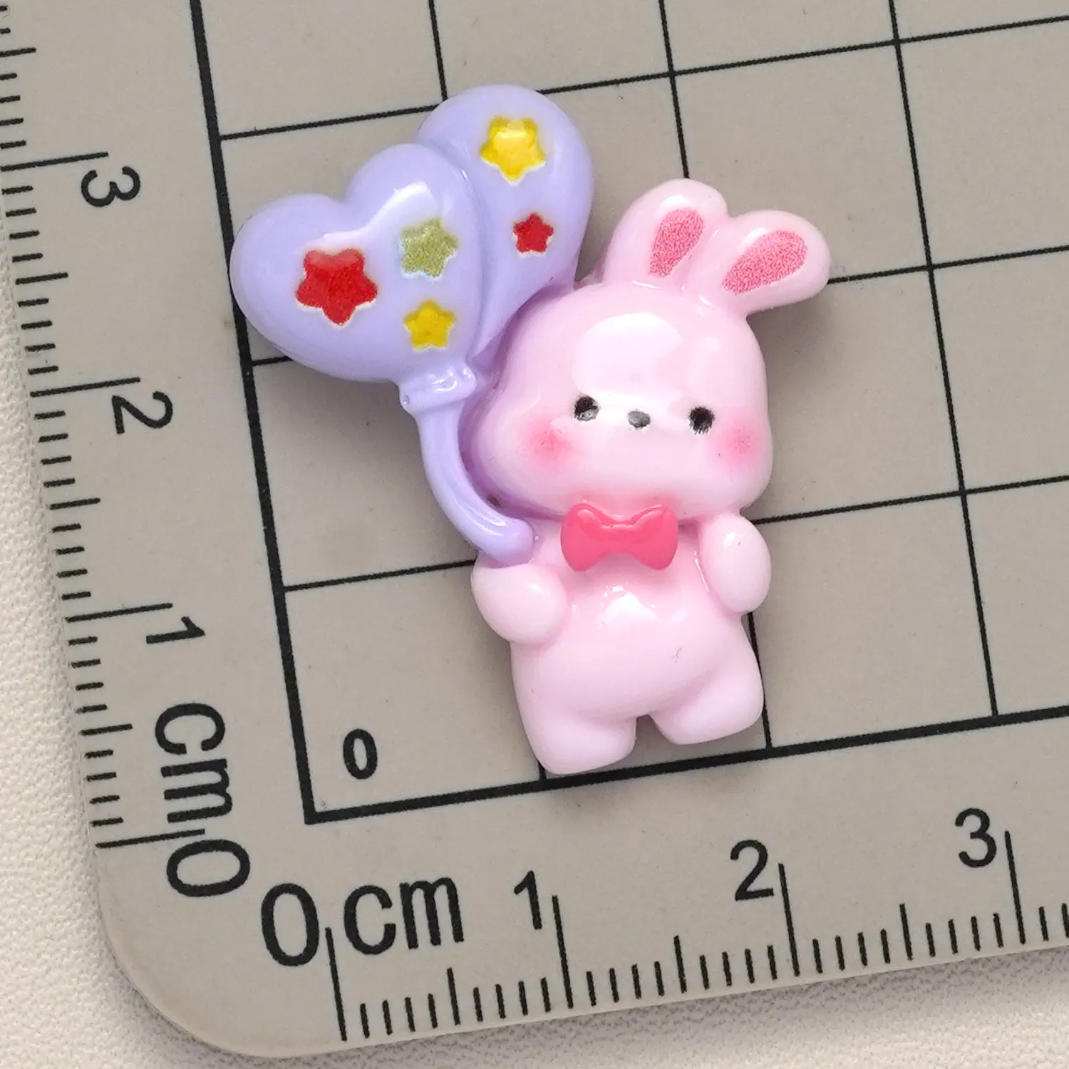 Hot selling kawaii rabbit diary flatback charms resin accessories for refrigerator magnet bag hanging pendant DIY materials