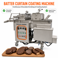 Machine industrielle de poudrage de panure pour la production de nuggets de poulet frit sur ligne de production en usine alimentaire
