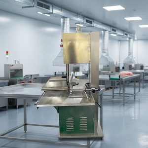 Máquina Cortadora de Carne y Pescado Eléctrica Comercial - Higiénica y Práctica para Piezas Grandes y Costillas/Huesos - Product Image 4