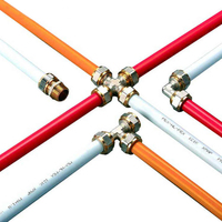 Tuyau px-b Flexible pour approvisionnement en eau Potable, vente en gros d'usine, couleur rouge, bleu, blanc, pour l'amérique du nord