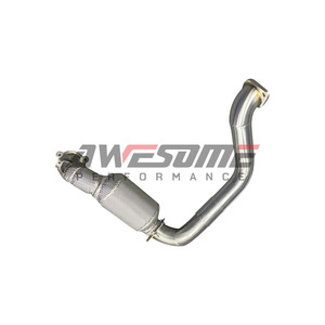 Sistema de Escape de Alto Rendimiento para <span class=keywords><strong>Mercedes</strong></span> <span class=keywords><strong>A35</strong></span>/CLA35/GLA35/GLB35 AMG 2.0T M260 Motor 2019+ con Downpipe Catalizado - Product Image 6