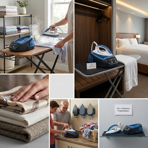 3000W Industrieller Großhandels-Dampfglätter mit Keramik-Bügelsohle, Vertikaler Dampfglätter mit Dampfkessel, Planchas Para Ropa - Product Image 3